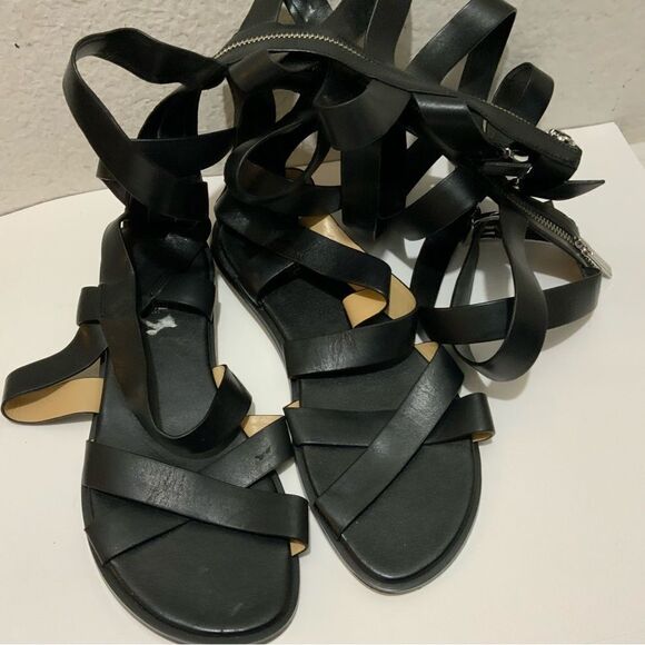 Michael Kors Darby Gladiator Sandals black 7.5 M - Picture 5 of 11